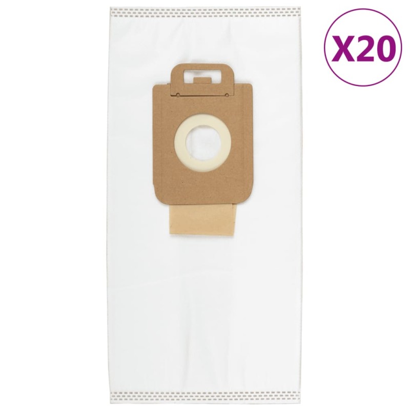 vidaXL Staubsaugerbeutel für Nilfisk King 20 Stk. vidaXL Staubsaugerbeutel für Nilfisk King 20 Stk.