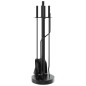 vidaXL 5-tlg. Kaminwerkzeug-Set 18x66 cm Stahl vidaXL 5-tlg. Kaminwerkzeug-Set 18x66 cm Stahl
