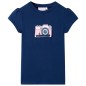 Kinder-T-Shirt Marineblau 116 Kinder-T-Shirt Marineblau 116