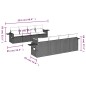 vidaXL 9-tlg. Garten-Sofagarnitur mit Kissen Schwarz Poly Rattan vidaXL 9-tlg. Garten-Sofagarnitur mit Kissen Schwarz Poly Rattan
