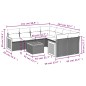vidaXL 9-tlg. Garten-Sofagarnitur mit Kissen Schwarz Poly Rattan vidaXL 9-tlg. Garten-Sofagarnitur mit Kissen Schwarz Poly Rattan