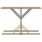 vidaXL 3-tlg. Bistro-Set mit Kissen Beige Poly Rattan vidaXL 3-tlg. Bistro-Set mit Kissen Beige Poly Rattan