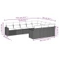vidaXL 10-tlg. Garten-Sofagarnitur mit Kissen Beige Poly Rattan vidaXL 10-tlg. Garten-Sofagarnitur mit Kissen Beige Poly Rattan