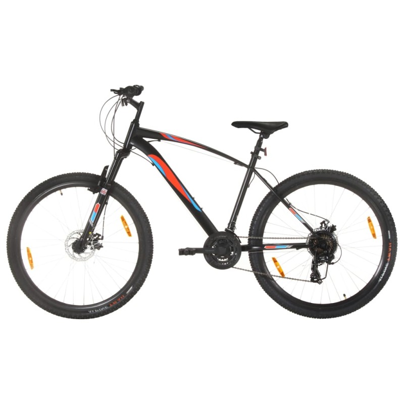 vidaXL Mountainbike 21 Gang 29 Zoll Rad 48 cm Rahmen Schwarz vidaXL Mountainbike 21 Gang 29 Zoll Rad 48 cm Rahmen Schwarz