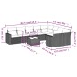 vidaXL 10-tlg. Garten-Sofagarnitur mit Kissen Beige Poly Rattan vidaXL 10-tlg. Garten-Sofagarnitur mit Kissen Beige Poly Rattan