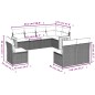 vidaXL 8-tlg. Garten-Sofagarnitur mit Kissen Beige Poly Rattan vidaXL 8-tlg. Garten-Sofagarnitur mit Kissen Beige Poly Rattan