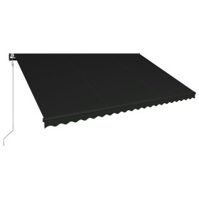 vidaXL Automatisch Einziehbare Markise 500×300 cm Anthrazit 