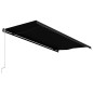 vidaXL Automatisch Einziehbare Markise 500×300 cm Anthrazit vidaXL Automatisch Einziehbare Markise 500×300 cm Anthrazit