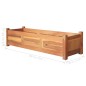vidaXL Garten-Hochbeete 2 Stk. Akazienholz 100x30x25 cm vidaXL Garten-Hochbeete 2 Stk. Akazienholz 100x30x25 cm