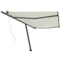 vidaXL Standmarkise Automatisch 500x300 cm Creme vidaXL Standmarkise Automatisch 500x300 cm Creme