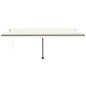 vidaXL Standmarkise Automatisch 500x300 cm Creme vidaXL Standmarkise Automatisch 500x300 cm Creme