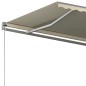 vidaXL Standmarkise Automatisch 500x300 cm Creme vidaXL Standmarkise Automatisch 500x300 cm Creme
