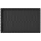 vidaXL Tabletttisch Klappbar Schwarz 65x40x75 cm Poly Rattan vidaXL Tabletttisch Klappbar Schwarz 65x40x75 cm Poly Rattan