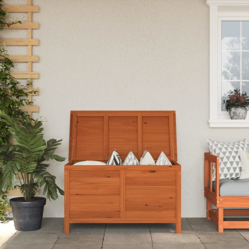 vidaXL Gartenbox 100x50x58 cm Massivholz Tanne vidaXL Gartenbox 100x50x58 cm Massivholz Tanne