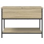 vidaXL Couchtisch Sonoma-Eiche 70x50x50 cm Holzwerkstoff und Metall vidaXL Couchtisch Sonoma-Eiche 70x50x50 cm Holzwerkstoff und Metall