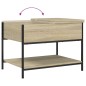 vidaXL Couchtisch Sonoma-Eiche 70x50x50 cm Holzwerkstoff und Metall vidaXL Couchtisch Sonoma-Eiche 70x50x50 cm Holzwerkstoff und Metall