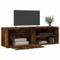 vidaXL TV-Schrank Räuchereiche 120x34x37 cm Holzwerkstoff vidaXL TV-Schrank Räuchereiche 120x34x37 cm Holzwerkstoff
