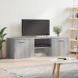 vidaXL TV-Schrank Grau Sonoma 120x34x37 cm Holzwerkstoff vidaXL TV-Schrank Grau Sonoma 120x34x37 cm Holzwerkstoff