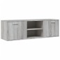 vidaXL TV-Schrank Grau Sonoma 120x34x37 cm Holzwerkstoff vidaXL TV-Schrank Grau Sonoma 120x34x37 cm Holzwerkstoff