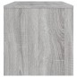 vidaXL TV-Schrank Grau Sonoma 120x34x37 cm Holzwerkstoff vidaXL TV-Schrank Grau Sonoma 120x34x37 cm Holzwerkstoff