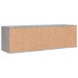 vidaXL TV-Schrank Grau Sonoma 120x34x37 cm Holzwerkstoff vidaXL TV-Schrank Grau Sonoma 120x34x37 cm Holzwerkstoff