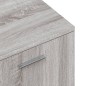 vidaXL TV-Schrank Grau Sonoma 120x34x37 cm Holzwerkstoff vidaXL TV-Schrank Grau Sonoma 120x34x37 cm Holzwerkstoff