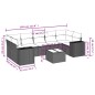 vidaXL 8-tlg. Garten-Sofagarnitur mit Kissen Beige Poly Rattan vidaXL 8-tlg. Garten-Sofagarnitur mit Kissen Beige Poly Rattan