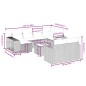 vidaXL 11-tlg. Garten-Sofagarnitur mit Kissen Schwarz Poly Rattan vidaXL 11-tlg. Garten-Sofagarnitur mit Kissen Schwarz Poly Rattan