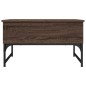 vidaXL Couchtisch Braun Eichen-Optik 70x50x40 cm Holzwerkstoff Metall vidaXL Couchtisch Braun Eichen-Optik 70x50x40 cm Holzwerkstoff Metall