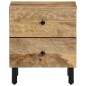 vidaXL Nachttisch 40x33x46 cm Massivholz Mango vidaXL Nachttisch 40x33x46 cm Massivholz Mango