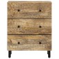 vidaXL Beistellschrank 60x33x75 cm Massivholz Mango vidaXL Beistellschrank 60x33x75 cm Massivholz Mango