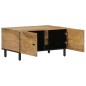 vidaXL Couchtisch 80x50x40 cm Massivholz Mango vidaXL Couchtisch 80x50x40 cm Massivholz Mango