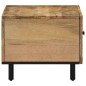 vidaXL Couchtisch 80x50x40 cm Massivholz Mango vidaXL Couchtisch 80x50x40 cm Massivholz Mango