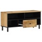 vidaXL TV-Schrank 100x33x46 cm Massivholz Mango vidaXL TV-Schrank 100x33x46 cm Massivholz Mango