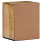 vidaXL Bad-Wandschrank 38x33x48 cm Massivholz Mango vidaXL Bad-Wandschrank 38x33x48 cm Massivholz Mango
