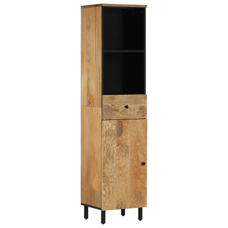 vidaXL Badschrank 38x33x160 cm Massivholz Mango vidaXL Badschrank 38x33x160 cm Massivholz Mango