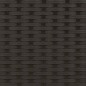vidaXL Gartensofa 2-Sitzer mit Hockern Schwarz Poly Rattan vidaXL Gartensofa 2-Sitzer mit Hockern Schwarz Poly Rattan