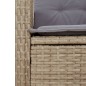 vidaXL 5-tlg. Garten-Essgruppe mit Kissen Beige Poly Rattan vidaXL 5-tlg. Garten-Essgruppe mit Kissen Beige Poly Rattan