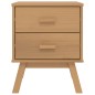 vidaXL Nachttisch OLDEN Braun Massivholz Kiefer vidaXL Nachttisch OLDEN Braun Massivholz Kiefer