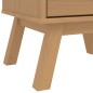 vidaXL Nachttisch OLDEN Braun Massivholz Kiefer vidaXL Nachttisch OLDEN Braun Massivholz Kiefer