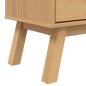 vidaXL Bücherregal OLDEN 4 Fächer Braun Massivholz Kiefer vidaXL Bücherregal OLDEN 4 Fächer Braun Massivholz Kiefer