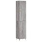 Highboard Grau Sonoma 34,5x34x180 cm Holzwerkstoff Highboard Grau Sonoma 34,5x34x180 cm Holzwerkstoff