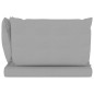 Garten-Palettensofa 2-Sitzer mit Kissen in Grau Kiefernholz Garten-Palettensofa 2-Sitzer mit Kissen in Grau Kiefernholz