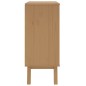 vidaXL Schubladenschrank OLDEN Grau und Braun Massivholz Kiefer vidaXL Schubladenschrank OLDEN Grau und Braun Massivholz Kiefer