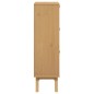 vidaXL Schuhschrank OLDEN Grau und Braun 55x35x120cm Massivholz Kiefer vidaXL Schuhschrank OLDEN Grau und Braun 55x35x120cm Massivholz Kiefer
