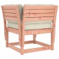 vidaXL Gartensofa mit Armlehnen und Kissen Massivholz Douglasie vidaXL Gartensofa mit Armlehnen und Kissen Massivholz Douglasie