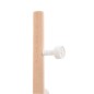 vidaXL Garderobenständer Weiß 177 cm Pulverbeschichtetes Eisen vidaXL Garderobenständer Weiß 177 cm Pulverbeschichtetes Eisen