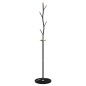 vidaXL Garderobenständer Schwarz 177 cm Pulverbeschichtetes Eisen vidaXL Garderobenständer Schwarz 177 cm Pulverbeschichtetes Eisen