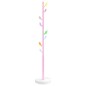 vidaXL Garderobenständer Rosa 172 cm Pulverbeschichtetes Eisen vidaXL Garderobenständer Rosa 172 cm Pulverbeschichtetes Eisen