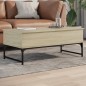 vidaXL Couchtisch Sonoma-Eiche 100x50x40 cm Holzwerkstoff und Metall vidaXL Couchtisch Sonoma-Eiche 100x50x40 cm Holzwerkstoff und Metall